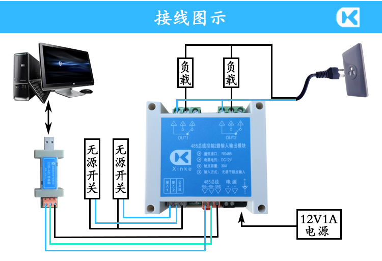 485-2入2出30A帶殼 接線(xiàn)圖示.jpg